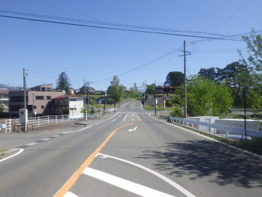 （主）伊那箕輪線道路詳細設計 施工後2